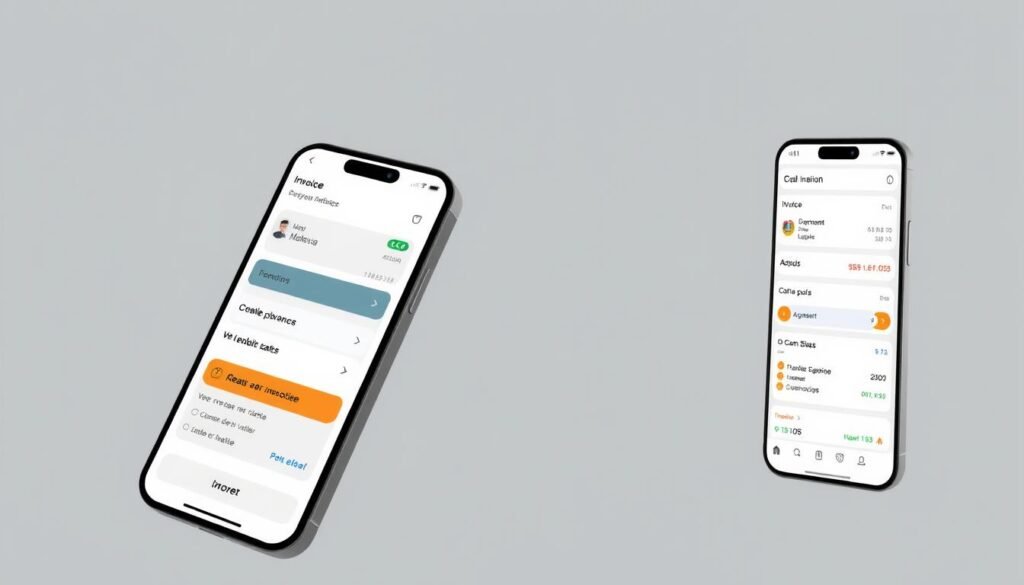 Application mobile Mahaal pour la facturation au Maroc